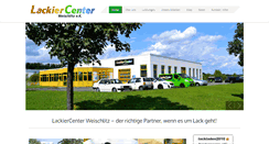 Desktop Screenshot of lackiercenter-weischlitz.de