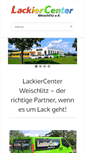 Mobile Screenshot of lackiercenter-weischlitz.de